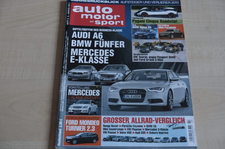 Deckblatt Auto Motor und Sport (02/2011)
